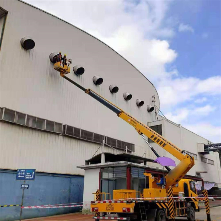 任县高空作业车出租服务：专业广告牌安装解决方案