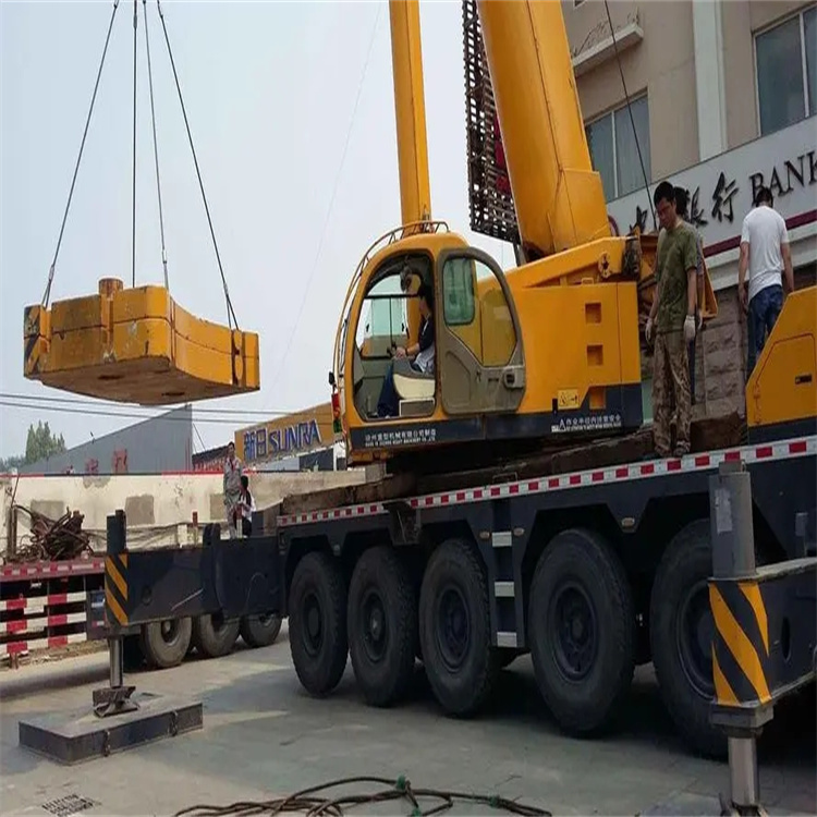 任县当地吊车出租|机器吊装|75吨|工厂搬迁服务